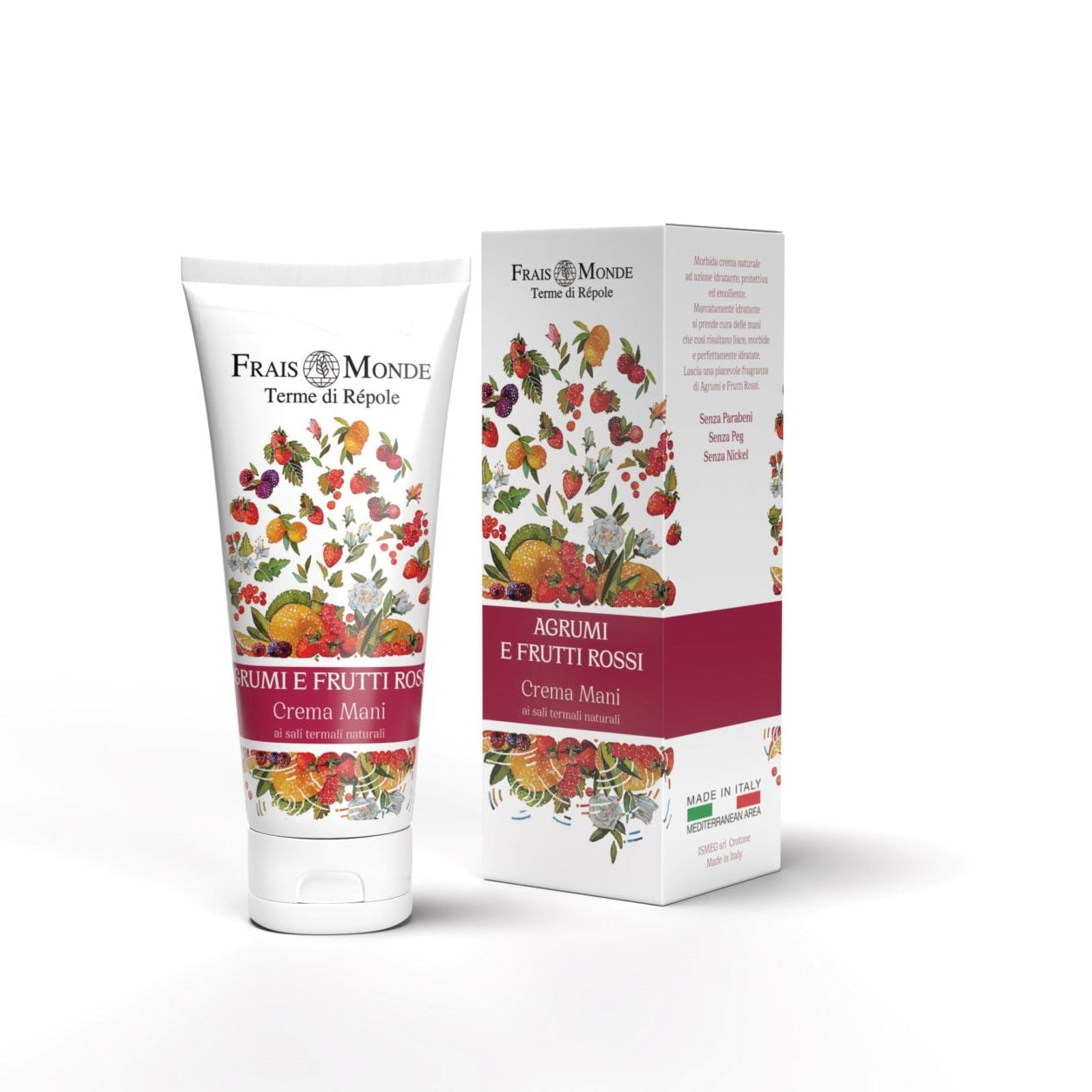 CREMA MANI AGRUMI E FRUTTI ROSSI 100ML BRAND FRAIS MONDE