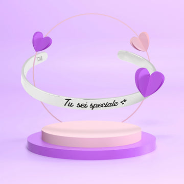 BRACCIALE RIGIDO DA FAVOLA TU SEI SPECIALE BRAND MAD TEA