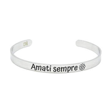 BRACCIALE RIGIDO DA FAVOLA AMATI SEMPRE BRAND MAD TEA