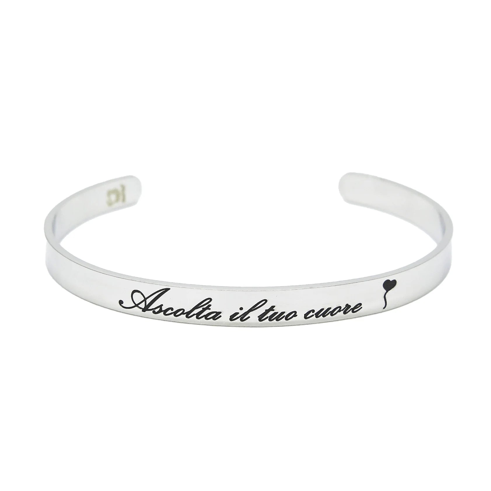 BRACCIALE RIGIDO DA FAVOLA ASCOLTA IL TUO CUORE BRAND MAD TEA