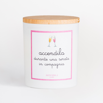 CANDELA ACCENDILA IN COMPAGNIA BRAND ACCENDILA CANDLE