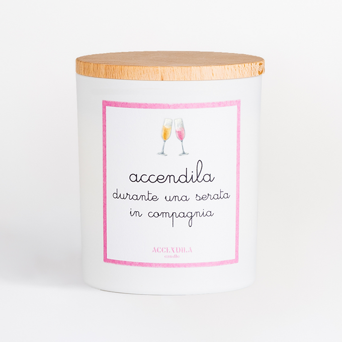 CANDELA ACCENDILA IN COMPAGNIA BRAND ACCENDILA CANDLE