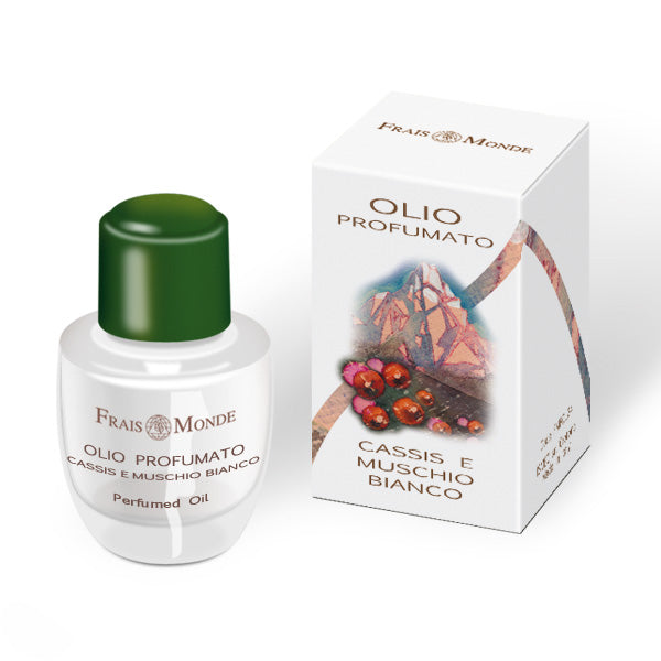 OLIO PROFUMATO CASSIS E MUSCHIO BIANCO 12ml BRAND FRAIS MONDE