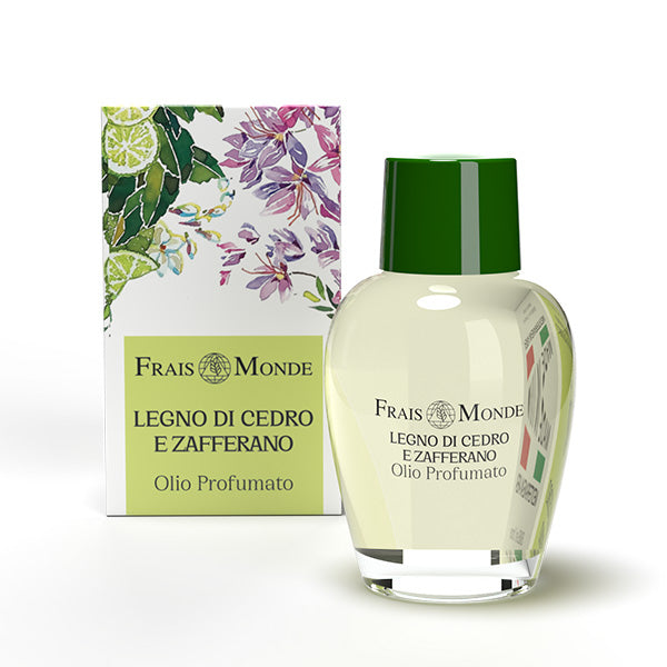 OLIO PROFUMATO LEGNO DI CEDRO E ZAFFERANO 12ml BRAND FRAIS MONDE