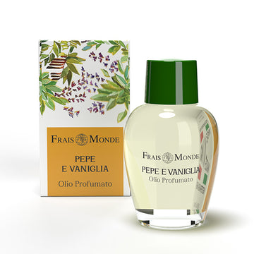 OLIO PROFUMATO PEPE E VANIGLIA 12ml BRAND FRAIS MONDE