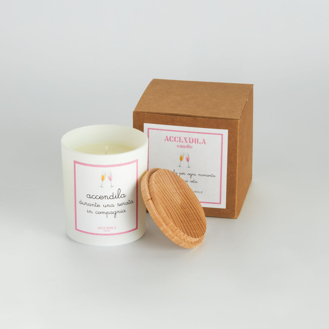 CANDELA ACCENDILA IN COMPAGNIA BRAND ACCENDILA CANDLE