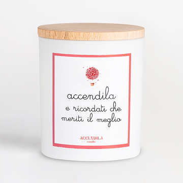 CANDELA ACCENDILA MERITI IL MEGLIO BRAND ACCENDILA CANDLE