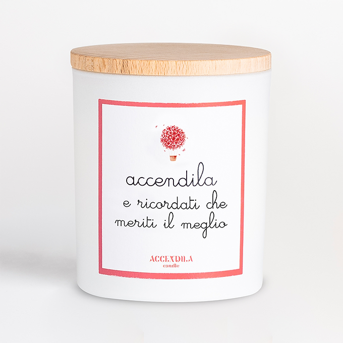 CANDELA ACCENDILA MERITI IL MEGLIO BRAND ACCENDILA CANDLE
