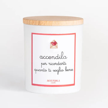 CANDELA ACCENDILA TI VOGLIO BENE BRAND ACCENDILA CANDLE