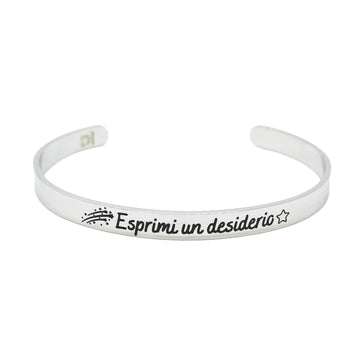 BRACCIALE RIGIDO DA FAVOLA ESPRIMI UN DESIDERIO BRAND MAD TEA