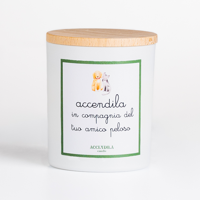 CANDELA ACCENDILA PET BRAND ACCENDILA CANDLE