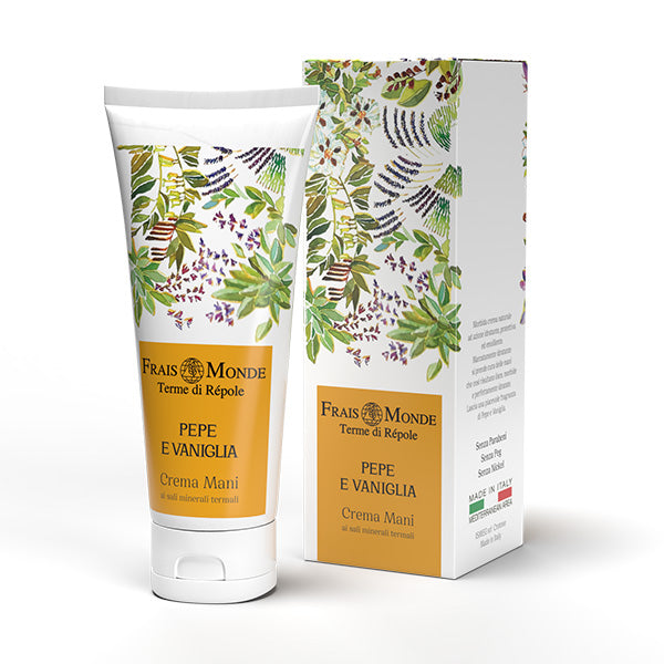 CREMA MANI PEPE E VANIGLIA 100ML BRAND FRAIS MONDE