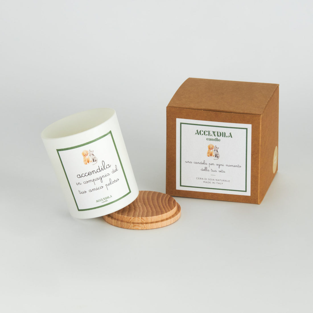 CANDELA ACCENDILA PET BRAND ACCENDILA CANDLE