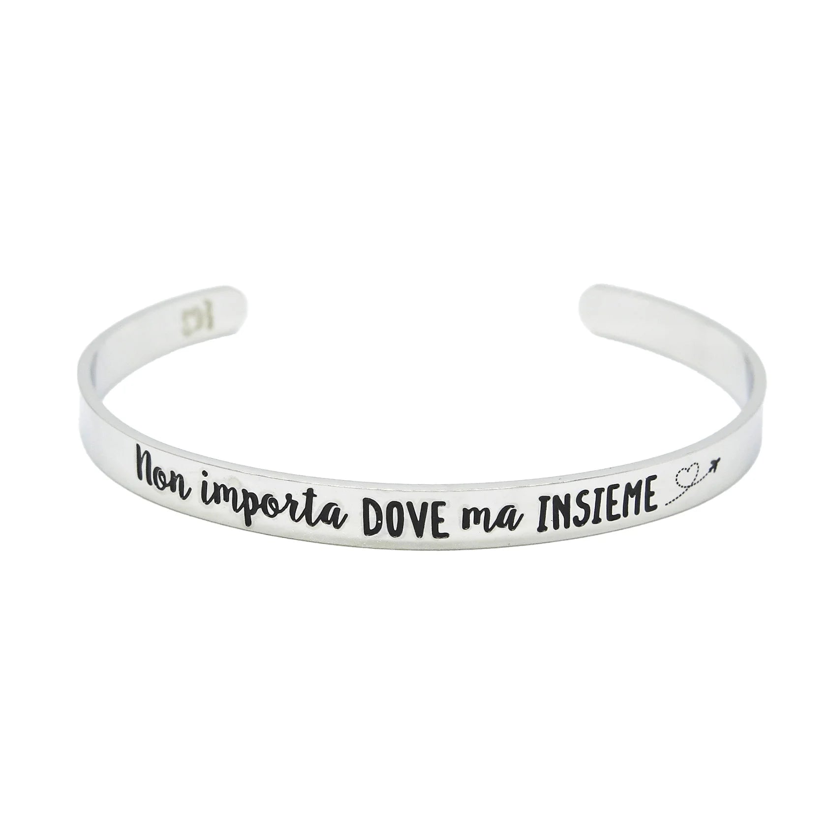 BRACCIALE RIGIDO DA FAVOLA NON IMPORTA DOVE MA INSIEME BRAND MAD TEA