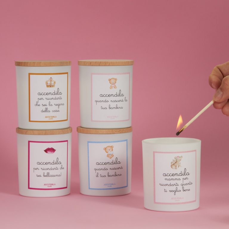 CANDELA ACCENDILA MAMMA BRAND ACCENDILA CANDLE