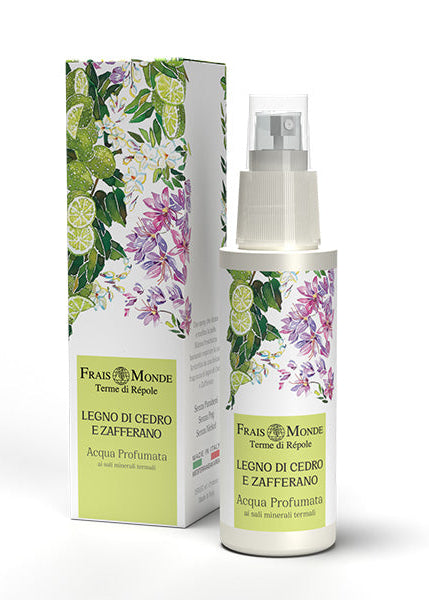 ACQUA PROFUMATA LEGNO DI CEDRO E ZAFFERANO 125ml BRAND FRAIS MONDE