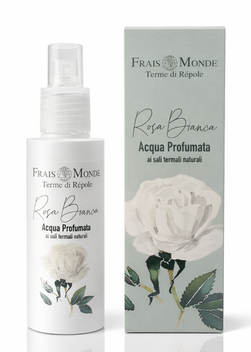 ACQUA PROFUMATA ROSA BIANCA 125ml BRAND FRAIS MONDE