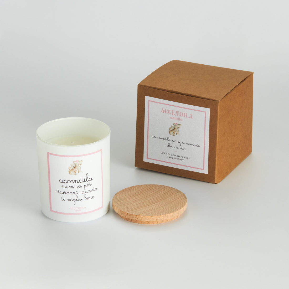 CANDELA ACCENDILA MAMMA BRAND ACCENDILA CANDLE